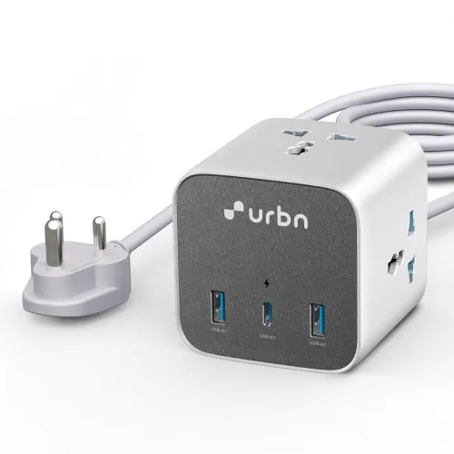 Image of URBN 6-in-1 Qube Core Power Strip