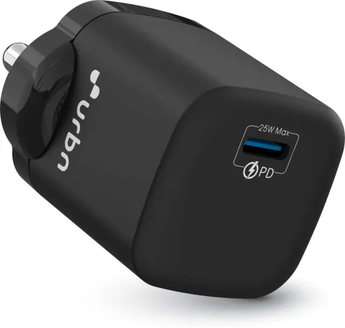 Image of URBN 25 W PD 3 A Wall Charger for Mobile (Black)