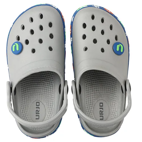 Image of URJO Kids Carz Casual Clogs/Sandals with Adjustable Back Strap