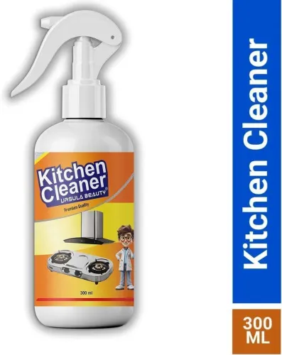 Image of URSULA BEAUTY kitchen oil & grease stain remover spray ven, 300ml