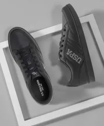 U.S. POLO ASSN. GALA Sneakers For Men (Black , 6)