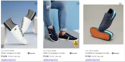 U S Polo Assn Men’s Casual Shoes Upto 65% Discount