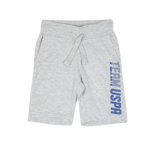 Image of U.S. Polo Assn. Regular Fit Boys Shorts - Mid Rise Waist