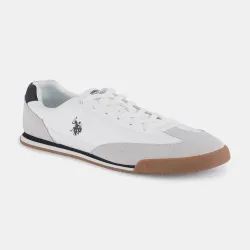  U.S. Polo Assn. Men Treviri Colourblocked Lace-Ups PU Sneakers