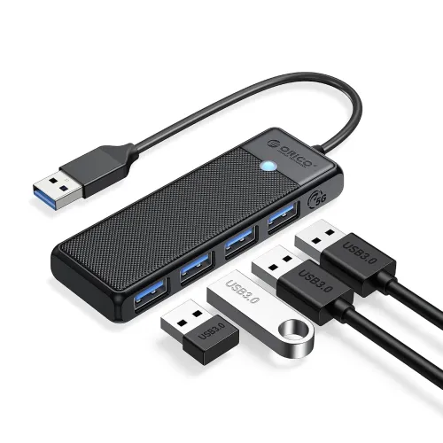 Image of USB 3.0 Hub, ORICO 4-Port USB Hub