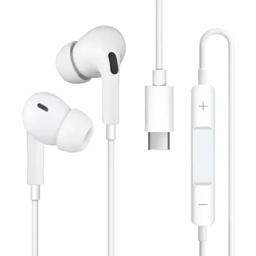Image of USB C Headphones, Type C Earbuds Compatible