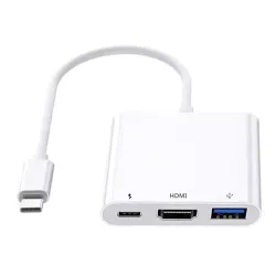 USB C to HDMI Multiport Adapter 4K@30Hz HDMI Output