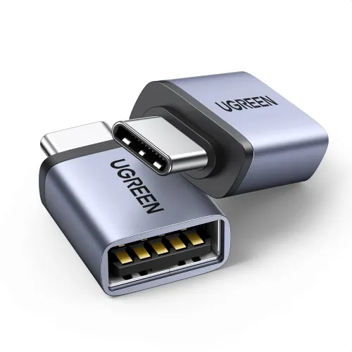 Image of USB C to USB Adapter 10Gbps OTG Cable Pack of 2