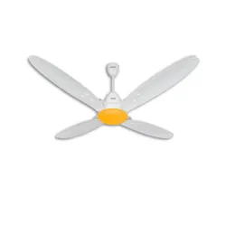 USHA Bloom Lily Nova 4-Blade BLDC Ceiling Fan |100% Copper Motor |Bi-Directiona|RF Remote |Sleep, Boost & Timer Mode |Whisper-Quiet |Dust-Resistant |3Y Motor & 2Y PCB Warranty | White & Saff...