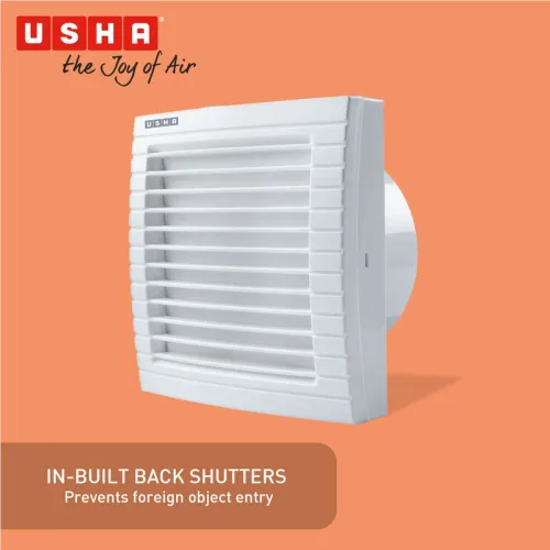 Image of USHA Crisp Air Premia - BV with 2 Year Warranty Exhaust Fan (White | Pack of 1)
