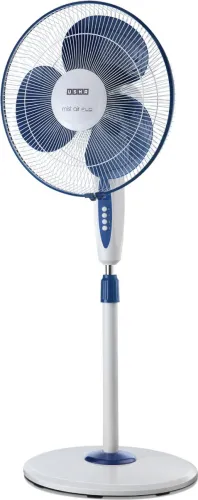 Image of USHA Mist Air Flo 400 mm 3 Blade Pedestal Fan (Dark Blue | Pack of 1)