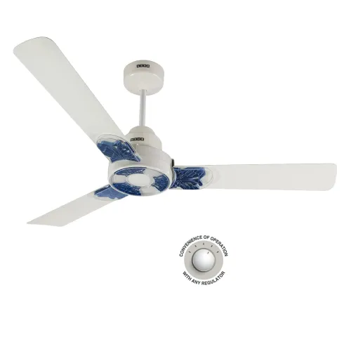 Image of USHA Onio Kappa Beta 1200MM BLDC 5 Star Energy Efflicient, Dust & Oil Resistant Ceiling Fan (White)