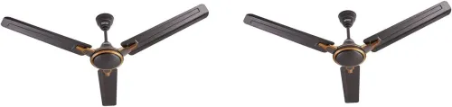 Image of Usha Racer Chrome 1200mm Ceiling Fan Pack of 2 