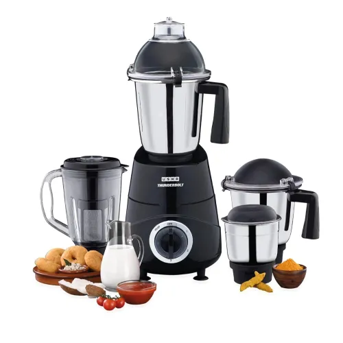 Image of USHA Thunderbolt Pro 1000 Watt with 4 Jars 3-Speed Setting with Inching option
