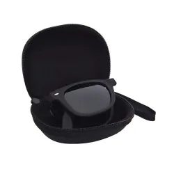 USJONES Folding UV400 Unisex Sunglasses Black