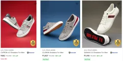 U S Polo Assn Men’s Casual Shoes Minimum 99% Discount