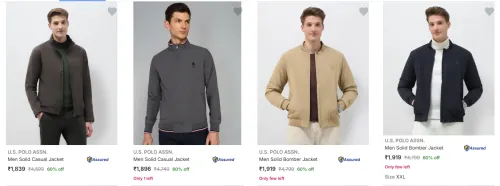 Image of U. S. Polo Assn. Men's Jackets upto 60% Discount