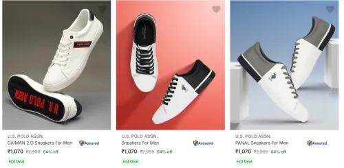 Image of U. S. Polo Assn Men’s Shoes upto 64% Discount