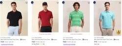 U.S. POLO ASSN. Mens T-shirts at minimum 60% Discount