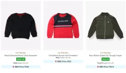 U S Polo Assn. Brand Boys Clothing @ Minimum 70% Discount