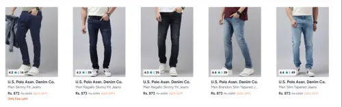 Image of U.S. Polo Assn. Denim Co. Men's Jeans at minimum 60% Discount