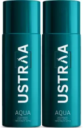 USTRAA Aqua Deodorant 300ml, Po2