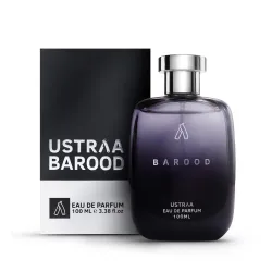 Ustraa Barood Eau De Parfume For Men - 100 ml - with Warm, smokey, sweet and musky scents. Luxury perfume for men | Stro