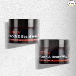 Ustraa Beard Mooch Wax Strong Hold 2 x 50g