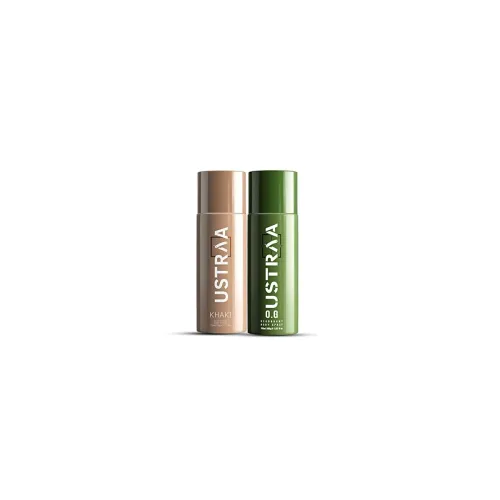 Image of USTRAA Khaki Deodorant Body Spray For Men - 150ml 