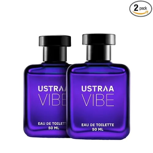 Image of Ustraa Vibe EDT Perfume For Men, 2x50ml