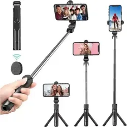 utkrist ™Best Selfie Stick Bluetooth Extendable Selfie Stick 