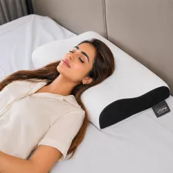 Utopia Bedding Memory Foam Cervical Pillow Queen Size