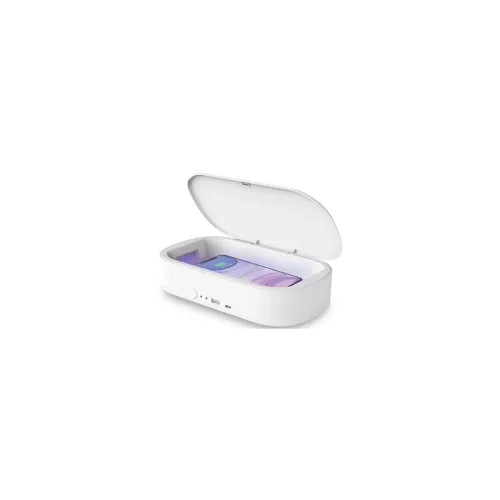 Image of UV Virusafe Sterilizer Disinfection Box with Wireless Charging
