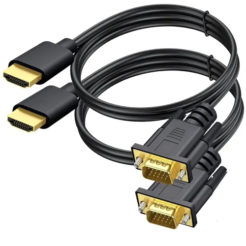 Image of UV-Cable HDMI to VGA Monitor Cable 1.8m (PO2)