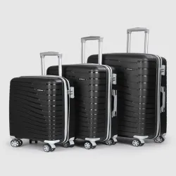 V By Verage Starlink 3-Pc 360° Hard Trolley Set