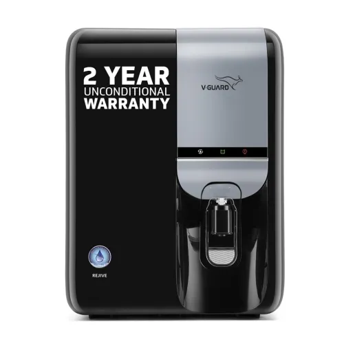 Image of V-Guard Rejive 2X RO UV UF Alkaline Water Purifier 5.5L Stainless Steel Tank 
