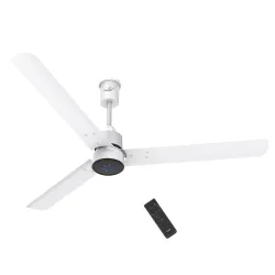 V-Guard Zenair Pro BLDC 1200mm Ceiling Fan|LED Speed Indicator|White