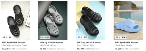 Image of Hrx Footwear Minimum 80% OFF