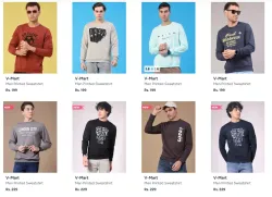 V-Mart Mens Sweatshirts Starting at ₹199
