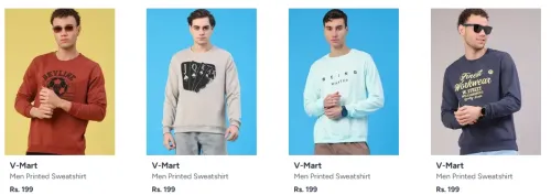 Image of V mart Sweatshirts starting at ₹199