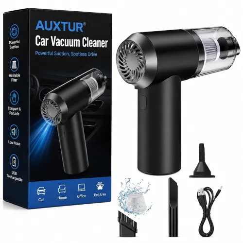 Image of Vacuum Cleaner for Car Use Car Vacuum Cleaner