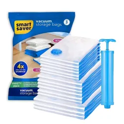 Vacuum Storage Bags for Travel,Space Saver Compression Storage Bags for Packing