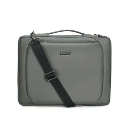 Vaku Luxos® LA ROMANI 14 inch Laptop Bag Refined Premium Collection Leather Organizer Shoulder Sling Office Bag for Men 