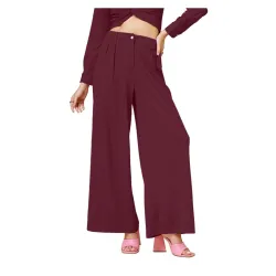 Womens Val Wide Leg Women Trouser | Pants for Womans | Korean Pant for Woman | Formal Pant for Woman | Flared, Baggy, a