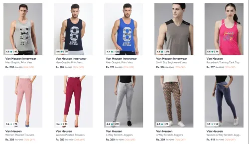 Image of Van Heusen at minimum 70% Discount