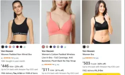 Van Heusen Bras at minimum 60% Discount