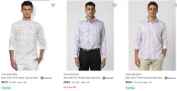Van Heusen Casual Mens Shirts Starting @ ₹631