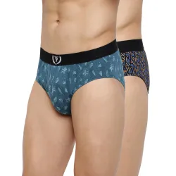 Van Heusen Mens Cotton Blend Classic Solid Briefs