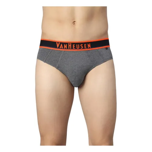 Image of Van Heusen Men Solid - Pack of 1 - Cotton Stretch Colour Fresh Brief