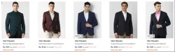Van Heusen Men Blazer at minimum 51% Discount 